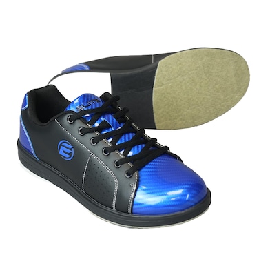 ELITE Men's Classic Bowling Shoes - Medium Width, Universal Soles (Royal/Black, US Footwear Size System, Adult, Men, Numeric, Medium, 9)