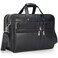 Polare 17'' Napa Leather Briefcase Laptop Attache Case Messenger Bag For Men Fits 15.6'' Laptop