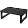 Snughome Wooden Step Stools for Adults Kids, Solid Portable Wooden Bedside Step Stool Adults Hold Up to 350 lb, One Step Foot Stool for Kitchen, Bedroom, Living Room, Bathroom - Self-Assembly(Black)