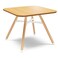 Lalo The Play Table, Wooden Preschool Table and Kids Activities Table with Easy to Clean Surface - Quick &amp; Easy Set Up - Safe and Secure, 23 ⅝ x 23 ⅝ x 19 ⅛ in - Natural