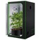 SereneLife Medium Hydroponic Grow Tent Garden - 24'' x 24'' x 48'' Indoor Plant Growing System w/Durable Reflective 600D Mylar, Observation Window - Includes Removable Floor Tray, Pole Shelf