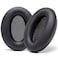WC Wicked Cushions Extra Thick Replacement Earpads Compatible with Sony WH-1000XM3 Headphones - Black