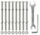 Universal Headboard or Footboard Hardware, 304 Stainless Steel Nuts and Bolts 4 inches, Bed Frame Bolts, Headboard Bolts, Bolts for Headboard to Frame, Footboard &amp; Headboard Bolts and Nuts Kit