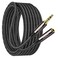 VIOY Headphone Extension Cable 20 FT,[Copper Shell, Hi-Fi Sound] 3.5 mm Male to Female Stereo Audio Cable Nylon Braided Aux Cord for Smartphones, Tablets, Media Player
