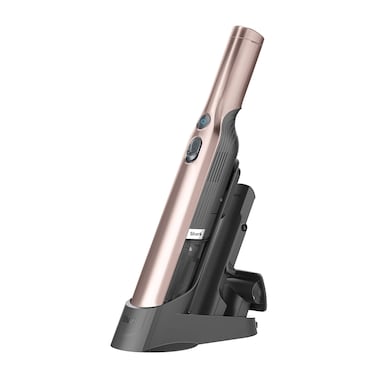 Shark WV201RGBRN WANDVAC Cordless Hand Vac, Lightweight and Portable at 1.4 lbs. with Powerful Suction, Charging Dock, One-Touch Empty for Car &amp; Home, Rose Gold