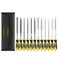 TARIST 12PCS Needle File Set with Tool Bag, Small File Set Includes 6pcs Jewlers Files &amp; 6 Steel Files for Metal, Jewlers, Wood, Leather and Plastic