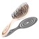 Chiara Ambra Detangling Hair Brush for Women, Men &amp; Children, Unique Spiral Hairbrush, Vented Hair Straightening Brushes for Straight, Curly &amp; Wet Hair - Does not Pull on Hair - Beige
