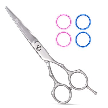 Equinox Barber &amp; Salon Styling Series, Barber Hair Cutting Scissors/Shears, 6.0" Overall Length