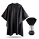 Delkinz Barber Cape with Adjustable Snap Closure waterproof Hair Cutting Salon Cape for Unisex, Perfect for Hairstylists (Barber Cape and Neck duster)