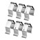 6 Pieces Grill Thermometer Probe Clip Holder for BBQ Smoker，Universal Upgraded Stainless Steel Barbecue Temp Probe Clip
