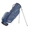 Izzo Golf Izzo Ultra-Lite Stand Golf Bag with Dual Straps &amp; Exclusive Features, Navy Blue/Light Blue