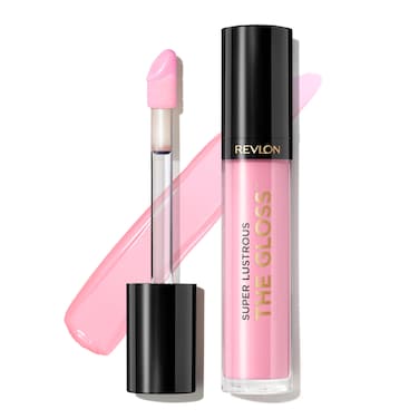 Revlon Super Lustrous Lip Gloss, Non-Sticky, High Shine Finish, 207 Pink Sky, 0.13 Oz