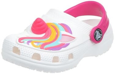 Crocs Kids' Unicorn Clog, Unicorn, 4 Toddler