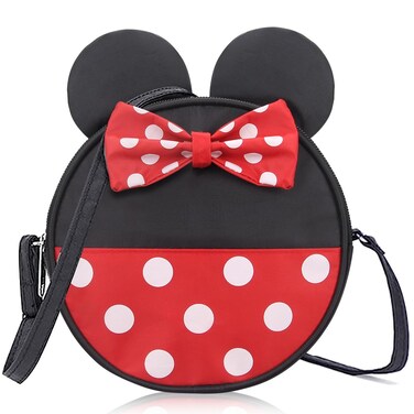 Cute Girls Disney Crossbody Purse Toddler Purses Minnie Mouse Purse for Little Girl Trip Travel Toddler Cross Body Bag Small Kids Mini Mouse Accessories Purses