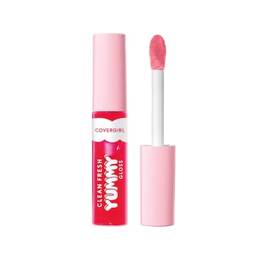 COVERGIRL Clean Fresh Yummy Gloss &ndash; Lip Gloss, Sheer, Natural Scents, Vegan Formula - My Strawbooty