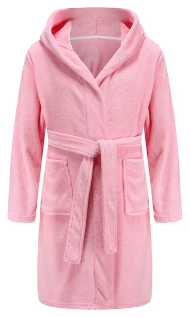 E.W Apparel Kids Boys Girls Hooded Towelling Bathrobe Dressing Gown 100% Cotton Terry Towel Soft Terry Cloth Robe 5-16 Years(Pink,11-12 Years), 2022-09-13