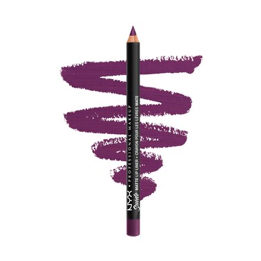 NYX PROFESSIONAL MAKEUP Suede Matte Lip Liner, Vegan Formula - Subversive Socialite (Wine Purple)