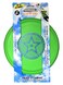 Wave Runner 8.5in Flying Disc Soft Rubber Flat Design Great for Dogs and Children Soft Throwing Distance Up to 65 Yards (Green)