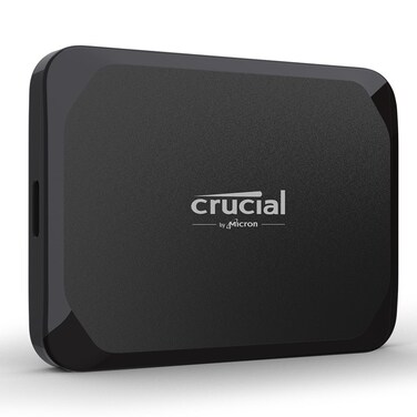 Crucial X9 4TB Portable SSD - Reads up to 1050MB/s - Lightweight and Small Storage for backups, Videos and Photos with Mylio Photo Management Offer - PC and Mac - USB 3.2 - External Solid State Drive