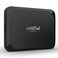 Crucial X9 4TB Portable SSD - Reads up to 1050MB/s - Lightweight and Small Storage for backups, Videos and Photos with Mylio Photo Management Offer - PC and Mac - USB 3.2 - External Solid State Drive
