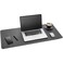 Gallaway Leather Desk Mat,Desk Writing Pad - Office Desk Pad, Large 36" x 17" Gray, Desk Mats on Top of Desks, Gift Ready Elegant Computer Desk Mat Desk Cover Desk Pad Protector PU Leather