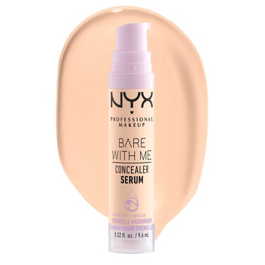 NYX PROFESSIONAL MAKEUP Bare With Me Concealer Serum, Concealer Makeup For Up To 24Hr Hydration - Fair