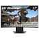 LG 27GS60QC-B Ultragear Curved Gaming Monitor 27-Inch QHD (2560x1440) 180Hz 1ms 1000R AMD FreeSync HDR10 HDMIx2 DisplayPort Borderless Design Black Stabilizer DAS Crosshair FPS Counter - Black