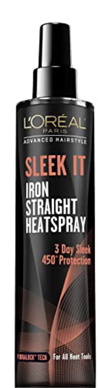 L'Or&eacute;al Paris Advanced Hairstyle Sleek It Iron Straight Heat Spray, 5.7 Ounce