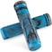 MARQUE Race Mountain Bike Handlebar Grips &ndash; Single Lock-On Ring Collar MTB and BMX Bicycle Handle Bar with Non-Slip Grip, Knurly Gritty Pattern and Half Waffle Pattern (Glacier Blue)
