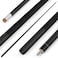 Kmise Pool Stick Set of 1 Professional Billiard Pool Cue Stick - Embedded Ink Pattern 18,19,20 Oz Pool Stick-Made of Fiberglass Graphite Composite (Black)