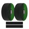 CNC Bike Handlebar Tape, Road Bicycle Bar Tapes, 2 Pcs Cycling Handle Wraps for Mountain Bike, Black/Blue/Green/Red/White/Yellow/Pink (Green)