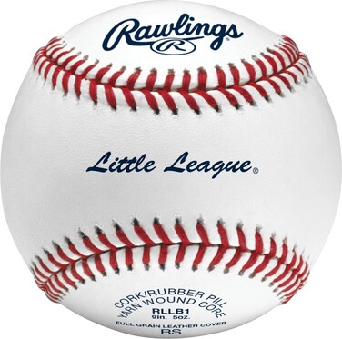 Rawlings   LITTLE LEAGUE Competition Grade Baseballs   RLLB1   Youth/14U   Game/Practice Use   6 Count