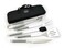 NewlineNY Stainless Steel BBQ Grill Tool Kit (5 pcs Set)