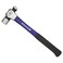 MichaelPro 24oz Ball Peen Hammer with Fiberglass Handle, Shock Resistant Design   MP004008