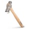 ESTWING Sure Strike Ball Peen Hammer - 24 oz Metalworking Tool with Forged Steel Head &amp; Hickory Wood Handle - MRW24BP
