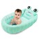 Relaxing Baby   Inflatable Baby Bathtub,Newborn Bathtub Seat for Infant,Non-Slip Baby Pool for Sitting up,Foldable Toddler Tub Shower,Portable Travel Bath for Kids 0-6 Year