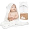 KeaBabies Baby Hooded Towel - Viscose Derived from Bamboo Baby Towel, Toddler Bath Towel, Infant Towels, Large Hooded Towel, Soft Baby Towels with Hood for Girls, Babies, Newborn Boys (KeaStory)