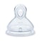 NUK Smooth Flow Anti Colic Baby Bottle Nipples, Size 1 (0+ Months), Slow Flow, 2 Pack