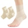 Ankle Braces for Women Men, 2 pcs Ankle Compression Sleeve Plantar Fasciitis Brace Plantar Fasciitis Relief, Arch Support Socks Ankle Sleeve Ankle Brace for Sprained Ankle (Beige, Large)