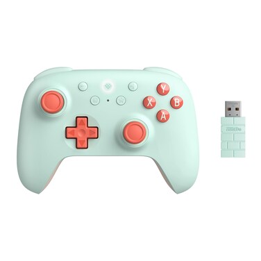8Bitdo Ultimate 2C Wireless Controller for Windows PC and Android, with 1000 Hz Polling Rate, Hall Effect Joysticks and Triggers, and Remappable L4/R4 Bumpers (Mint)