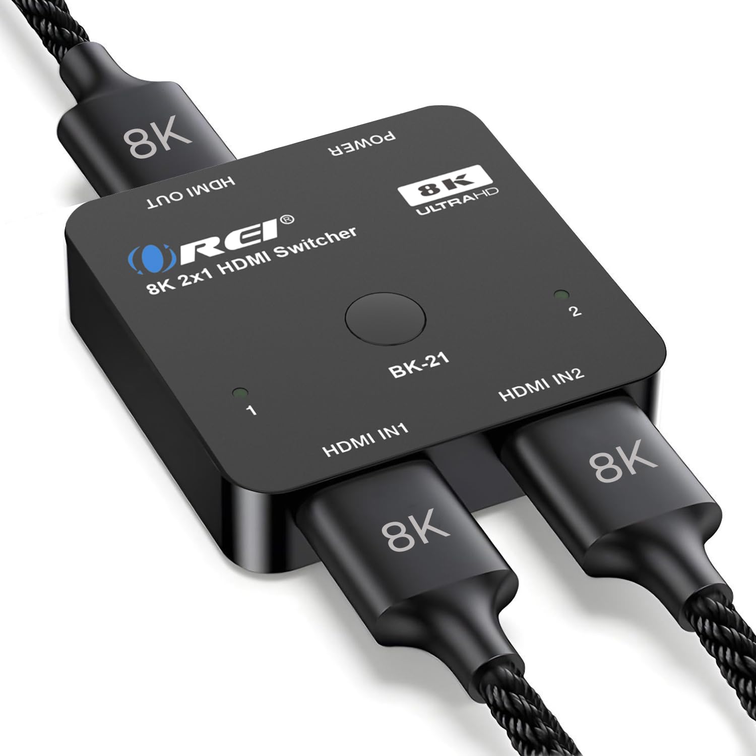 Orei Orei 8k 2x1 Hdmi Switch