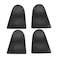 The Lord of the Tools 2 Pairs Trigger Stop Assistant Buttons Compatible with PS5 Controller L2 R2 Trigger Pad Joystick Extender Triggers Buttons ABS Black