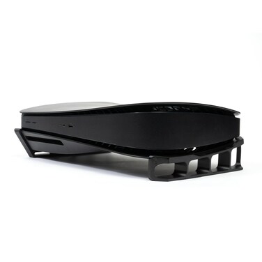 Glistco Skates - Horizontal Stand for PS5 Compatible with Dbrand Dark Plates 2.0 (Disc Edition) (Black)&hellip;