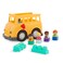 Battat &ndash; School Bus &ndash; 8Pc Construction Set &ndash; 5 Figures &amp; 2 Blocks &ndash; Build-On Vehicle &ndash; 12 Months + &ndash; Locbloc&reg; School Bus
