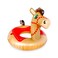 Playtek 36 inch Pool Float, Large Horse Swim Tube, Durable Floats Tubes for Swimming on Beach, Pool, Water Sports for Adults and Kids (PT8041)