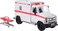 Mattel WWE Wrekkin' Slambulance Vehicle Playset, Breakaway Toy Ambulance with Launching Gurney, Sized for 6-Inch Action Figures