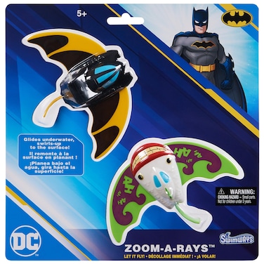 SwimWays DC Batman Zoom-A-Rays Water Toys, Kids Pool Toys &amp; Diving Toys, Batman Toys for Kids Aged 5 &amp; Up, 2-Pack