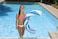 Poolmaster Inflatable Curved Swimming Pool Noodle Pool Float 44 Wide x 6 Diameter, deflated