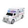 CYKT Ambulance Toys for Kids 3-12 Years Old, Electric Toys - with Bright Flashing 4D Lights and Real Sounds for Boys &amp; Girl Ages 3+ Miracle Gift (White) (HC034)