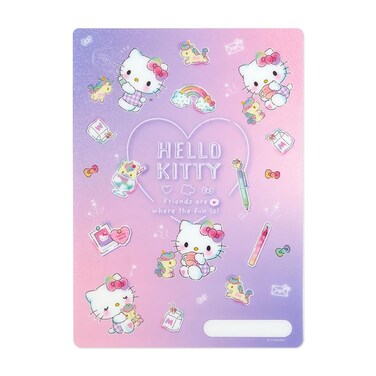Sanrio 484831 Sanrio Shitajiki Hello Kitty, Hello Kitty, 7.1 x 0.04 x 9.8 inches (18 x 0.1 x 25 cm), Kids Learning Stationery, Character